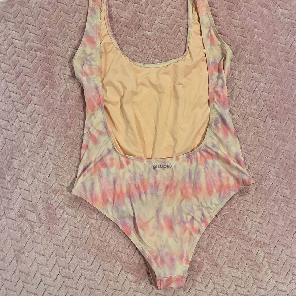 Billabong Pastel Tie-Dye One Piece - Picture 2 of 5